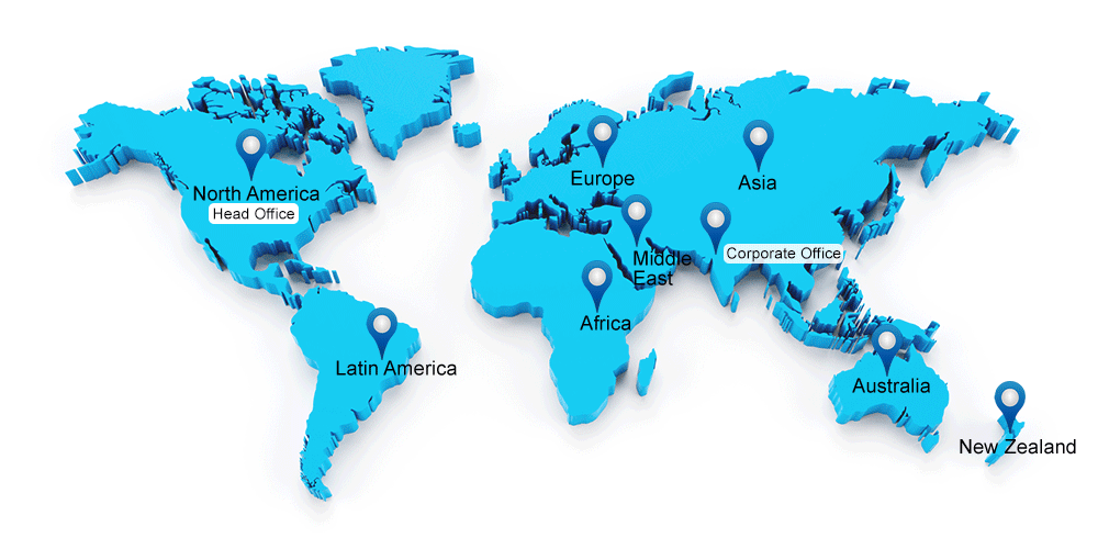 Global Presence of Midwest Pharmaceuticals, Inc